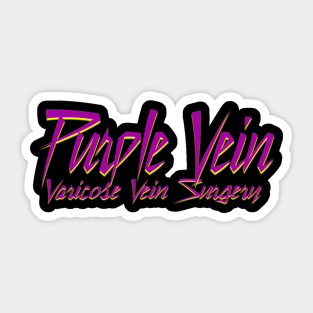 Purple Vein Sticker